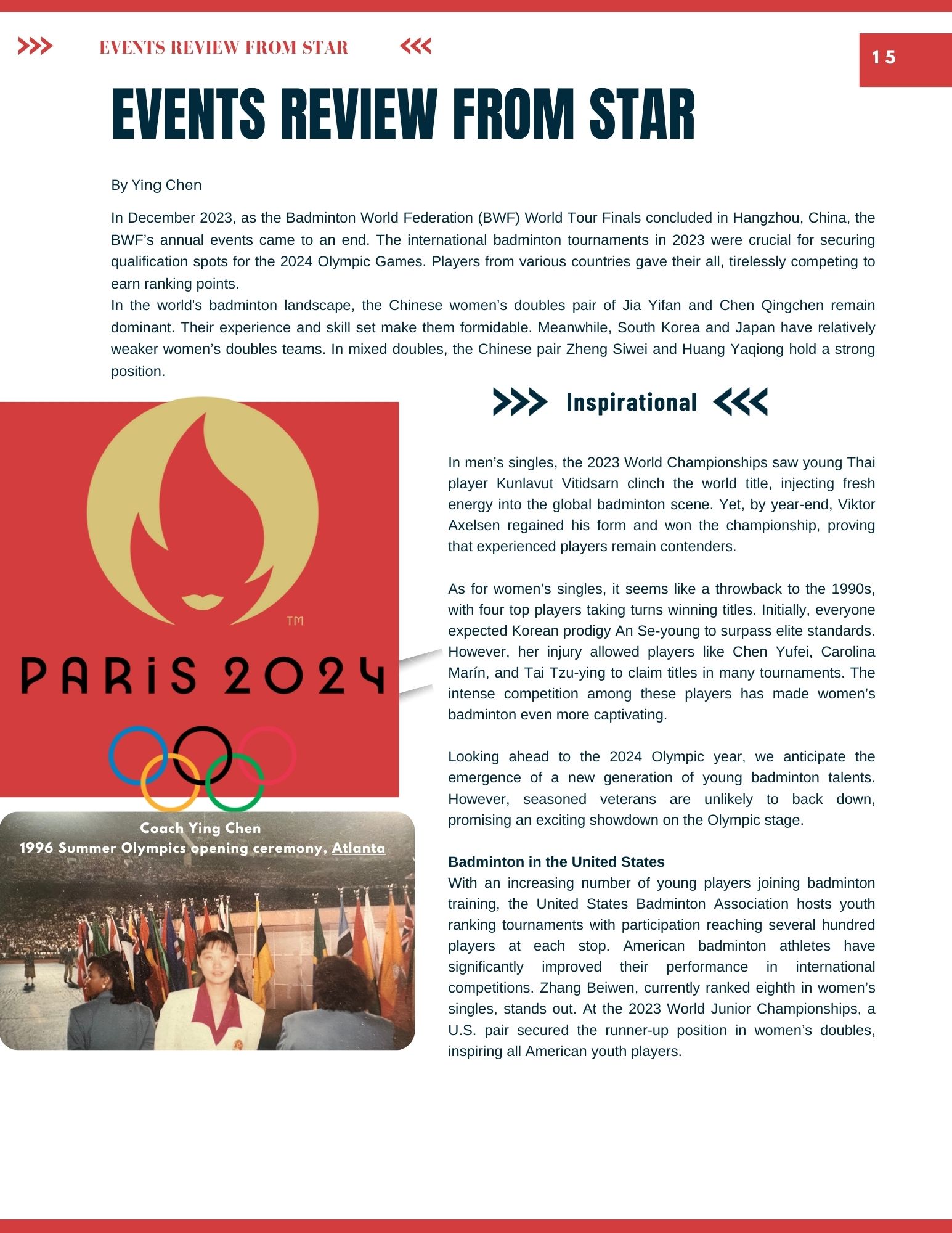 Events Review