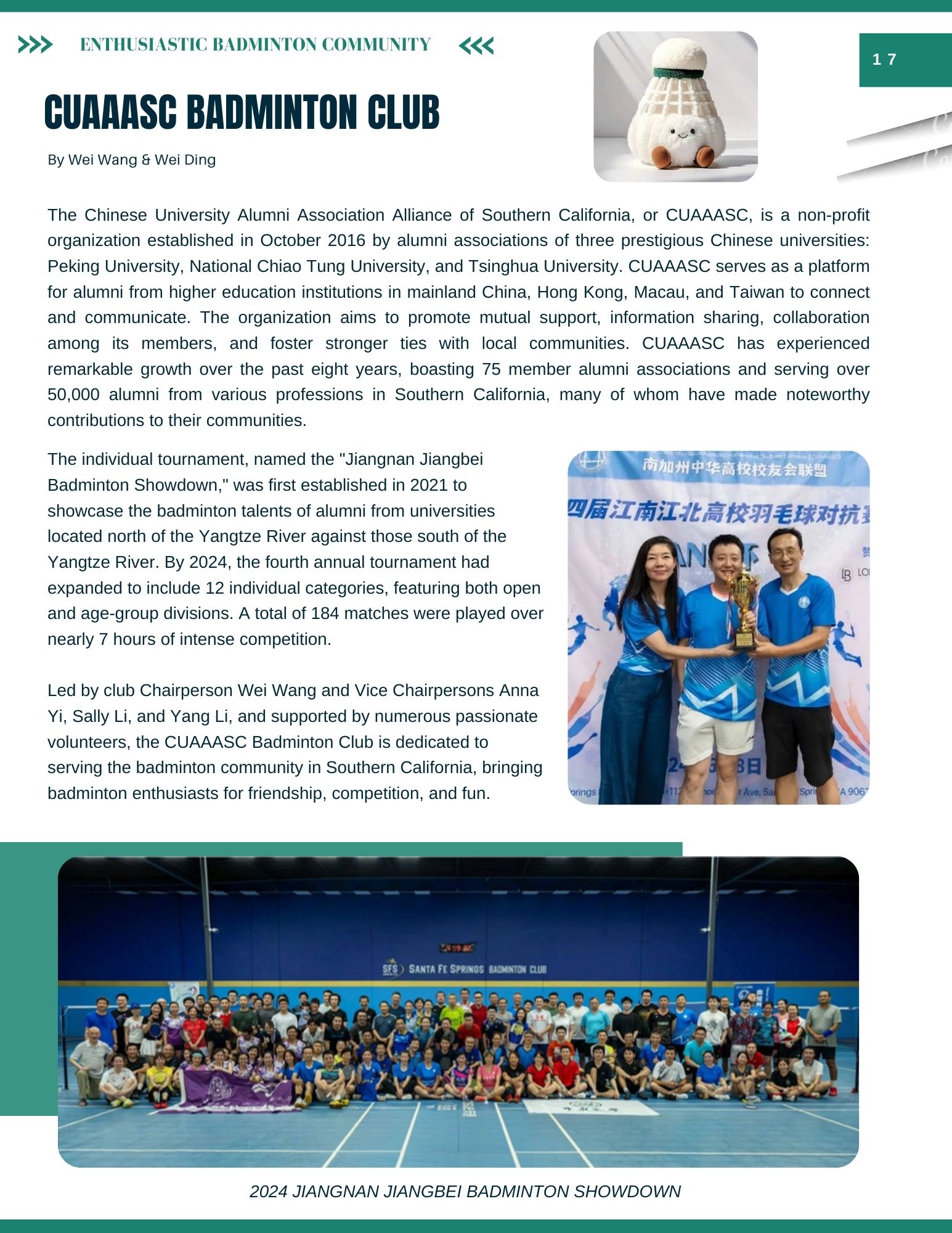 CUAAASC Badminton Club