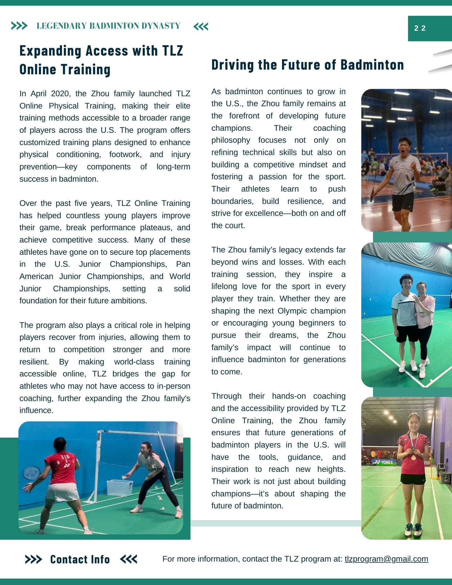 Zhou Family - TLZ Online Training