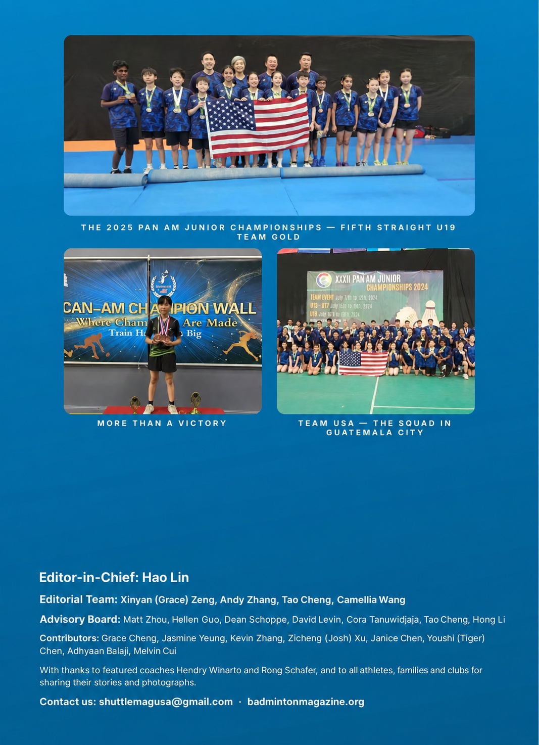 The 2025 Pan Am Junior Championships — fifth straight U19 team gold